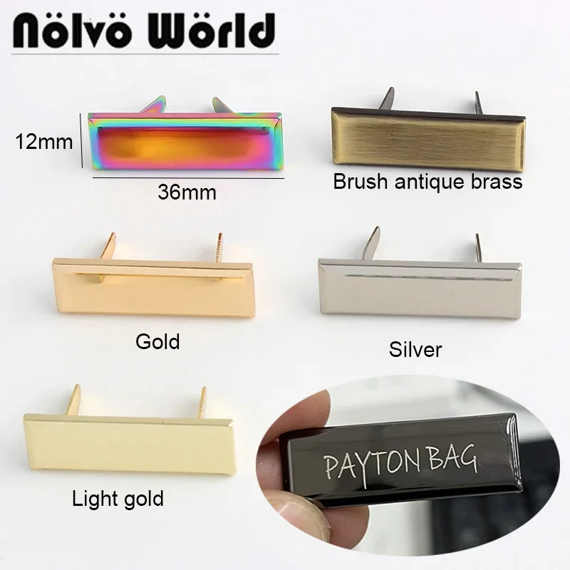Sewing Label - 50-100 Pieces,Laser Engrave Your Brand on