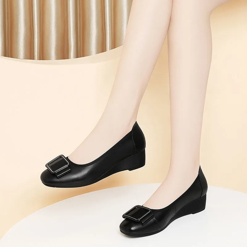 Sewing Nylon - zapatos de mujer women cute round