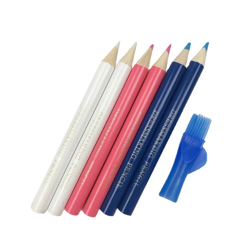 Fabric Marking Pen - 3/6pcs Water Soluble Fabric Pencils with