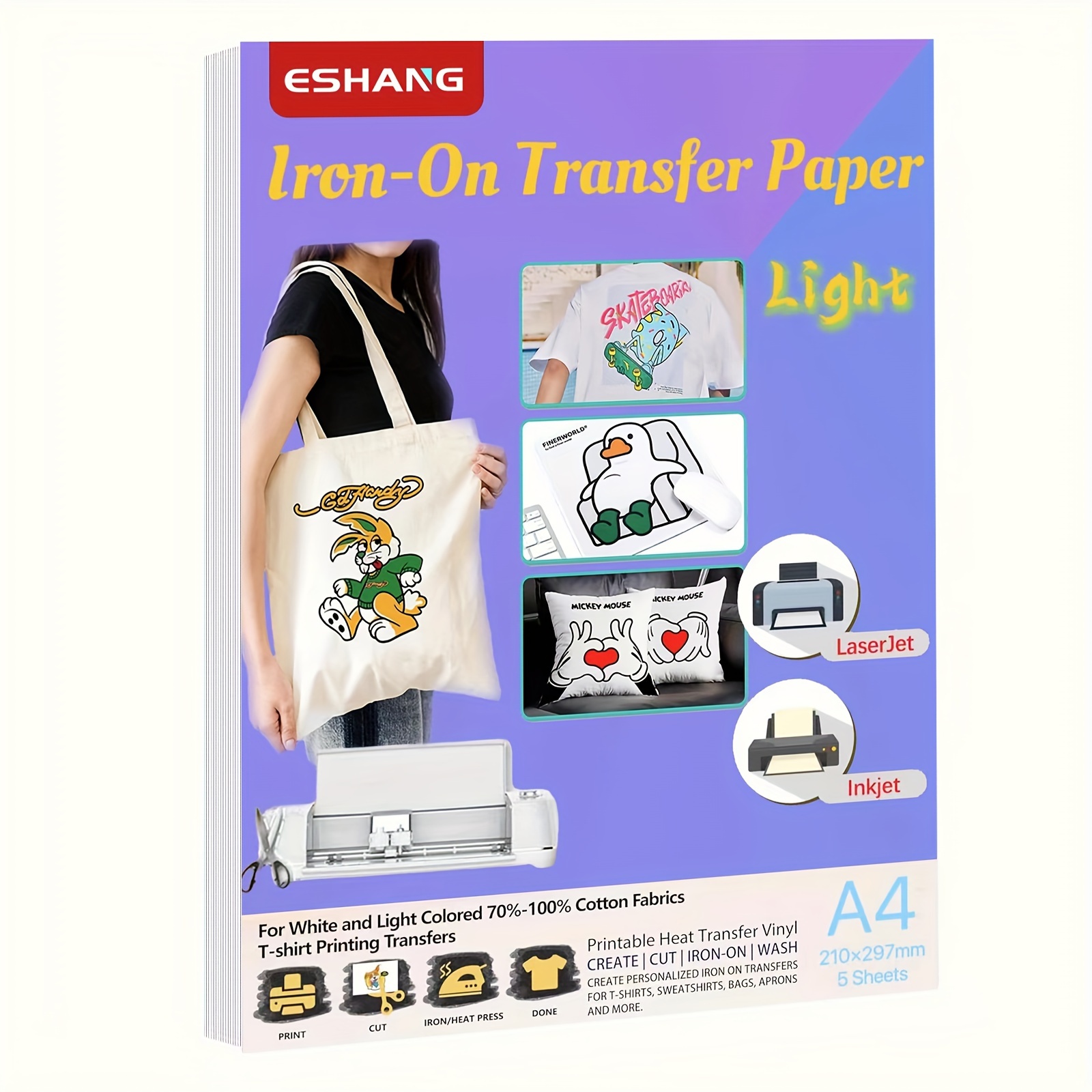 Fabric Softener Sheet - A4 Size Heat Transfer Paper For