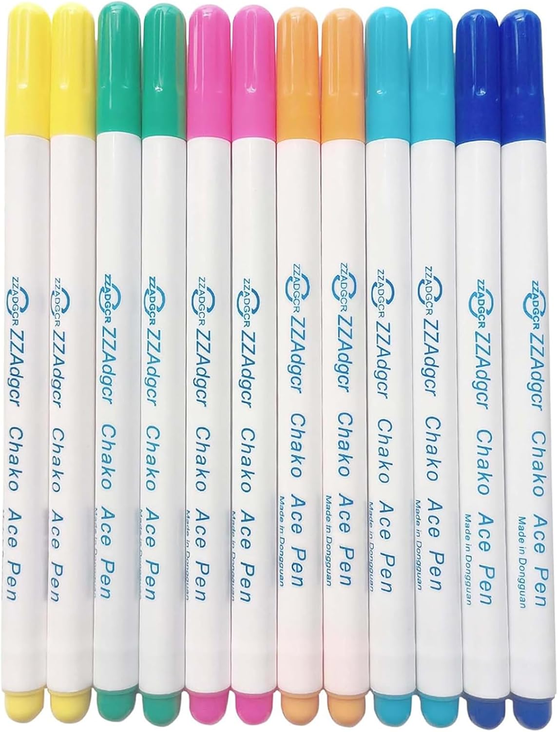 Fabric Marking Pen - 4 Fabric Marking Pens, Water-Soluble Erasable