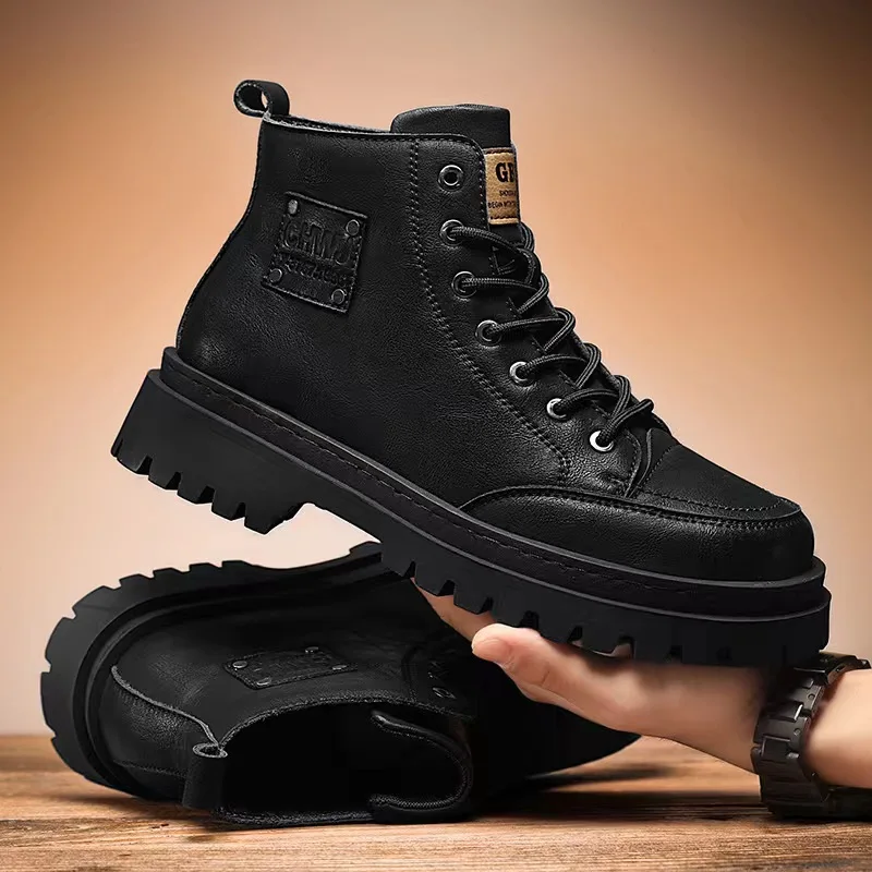 High Quality Men's Boots Platf - Sewing Nylon review and price
