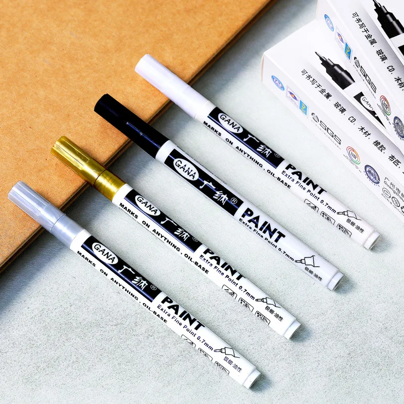 1Pc 0.7mm Waterproof Paint Mar - Fabric Marking Pen review and price