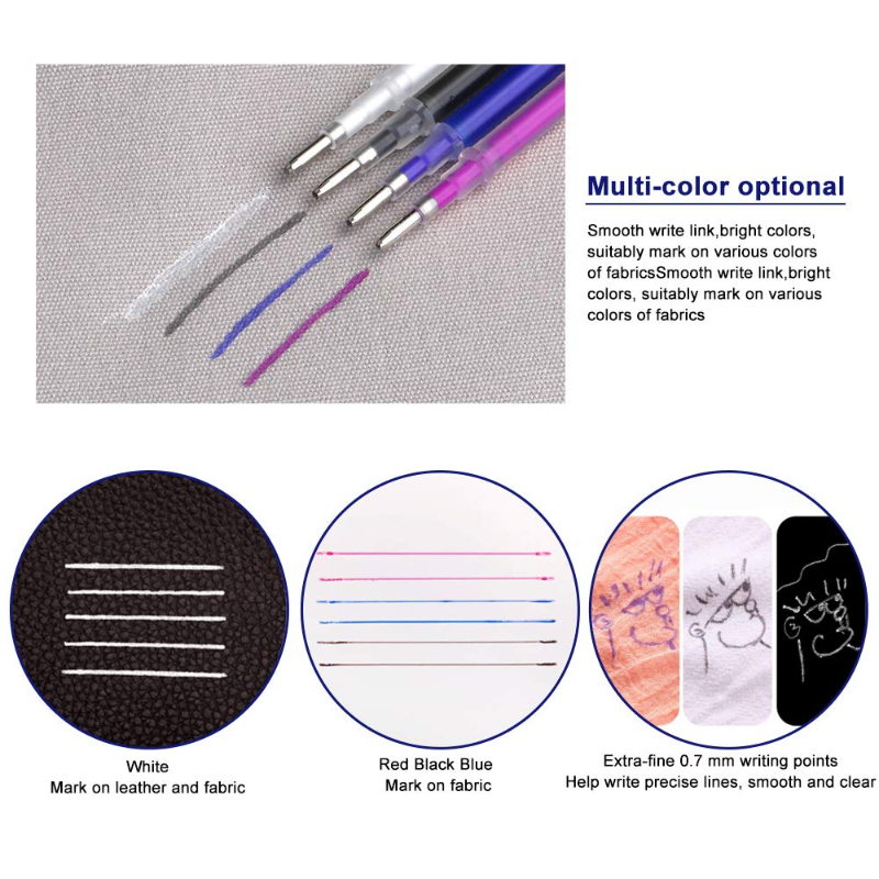 103Pcs / Set Heat Erasable Ref - Fabric Marking Pen review and price