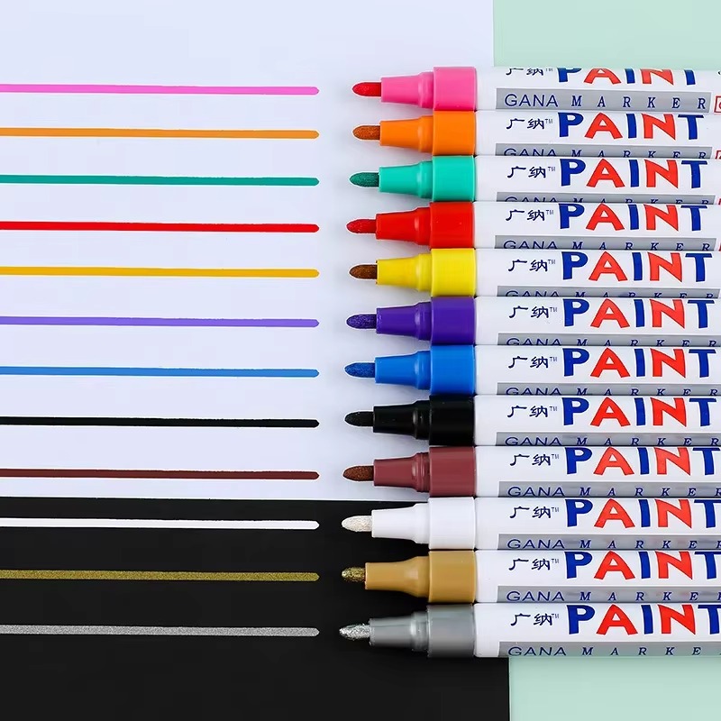 GuangNa 6/12 Pcs Colorful Perm - Fabric Marking Pen review and price