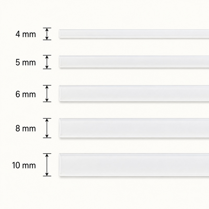 10Meters 4-12mm Clear Plastic  - Textile Sewing Support review and price