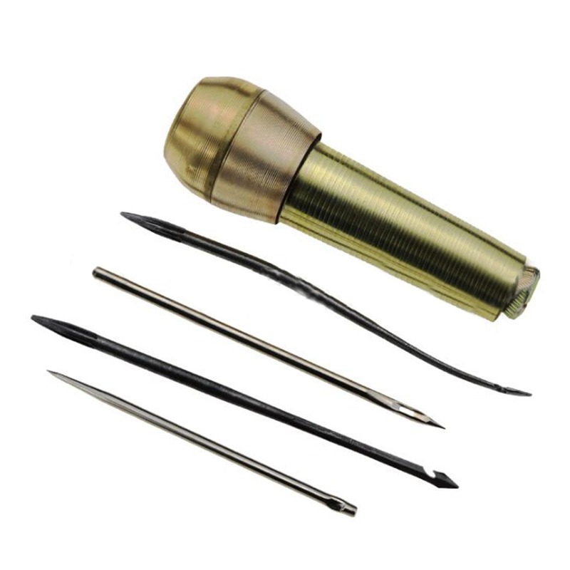 Copper Handle Sewing Awl DIY C - Needle Threader Tool review and price