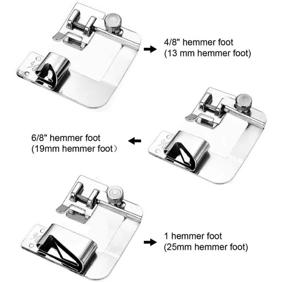 1PCS-3PCS 13/19/25mm Domestic  - Textile Sewing Machines review and price