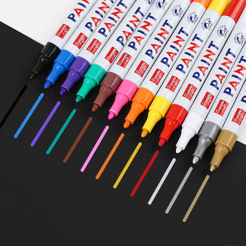 12Pcs White Paint Markers Pens - Fabric Marking Pen review and price