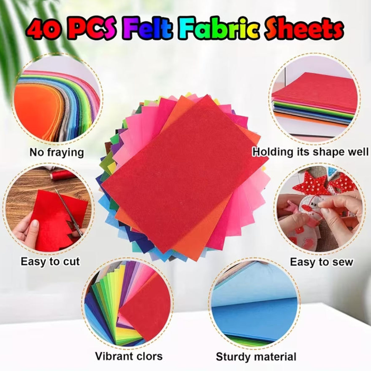 40PCS Felt Cloth Colored Felt  - Fabric Softener Sheet review and price