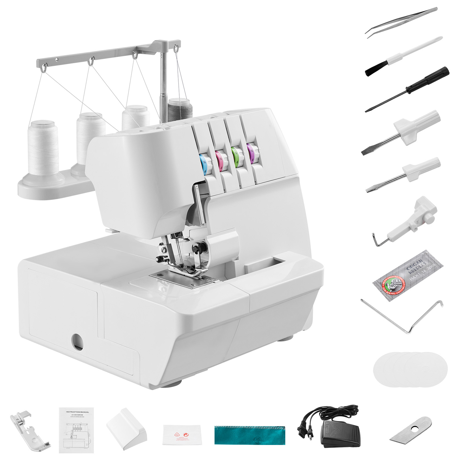 SucceBuy Serger Overlock Sewin - Sewing Machine Yarn review and price