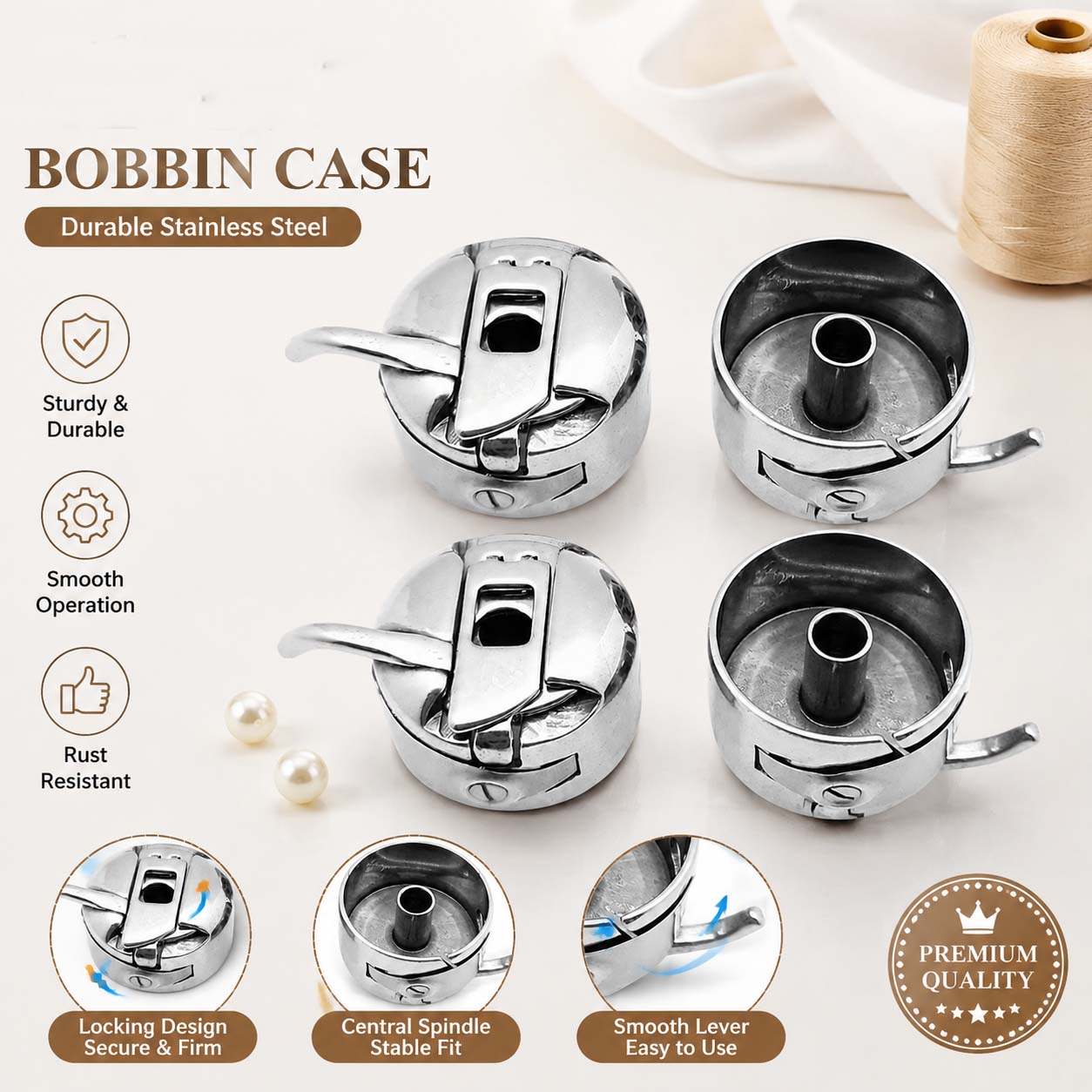 Sewing Machine Bobbin Case Sta - Sewing Machine Yarn review and price