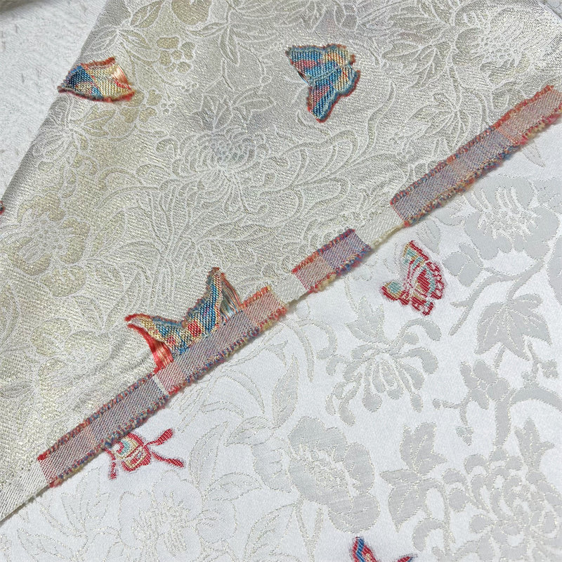 Butterfly Jacquard Brocade Fab - Is Sewing A Textile Craft review and price