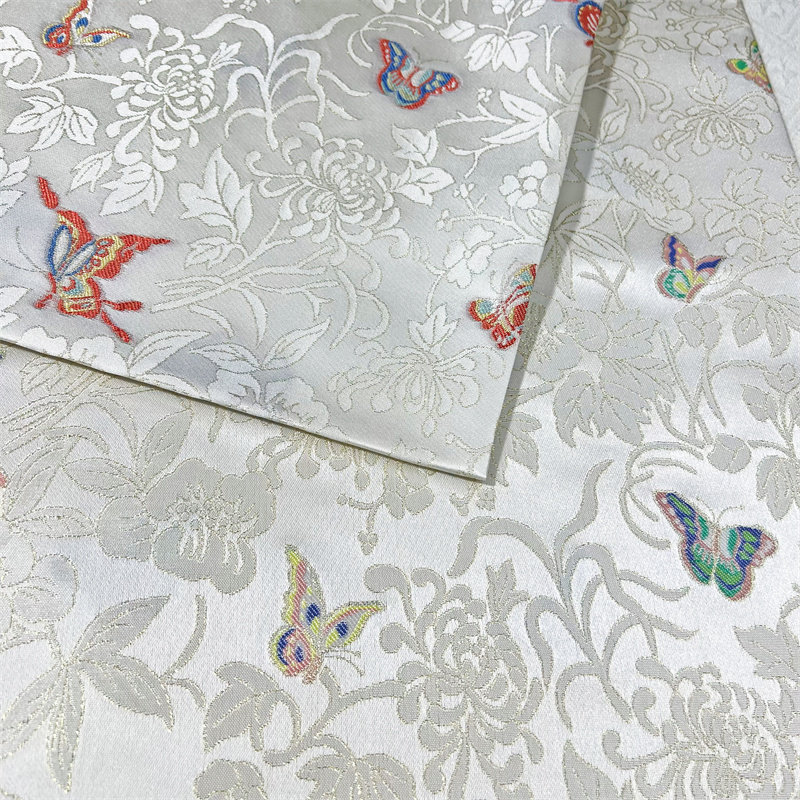 Butterfly Jacquard Brocade Fab - Is Sewing A Textile Craft review and price