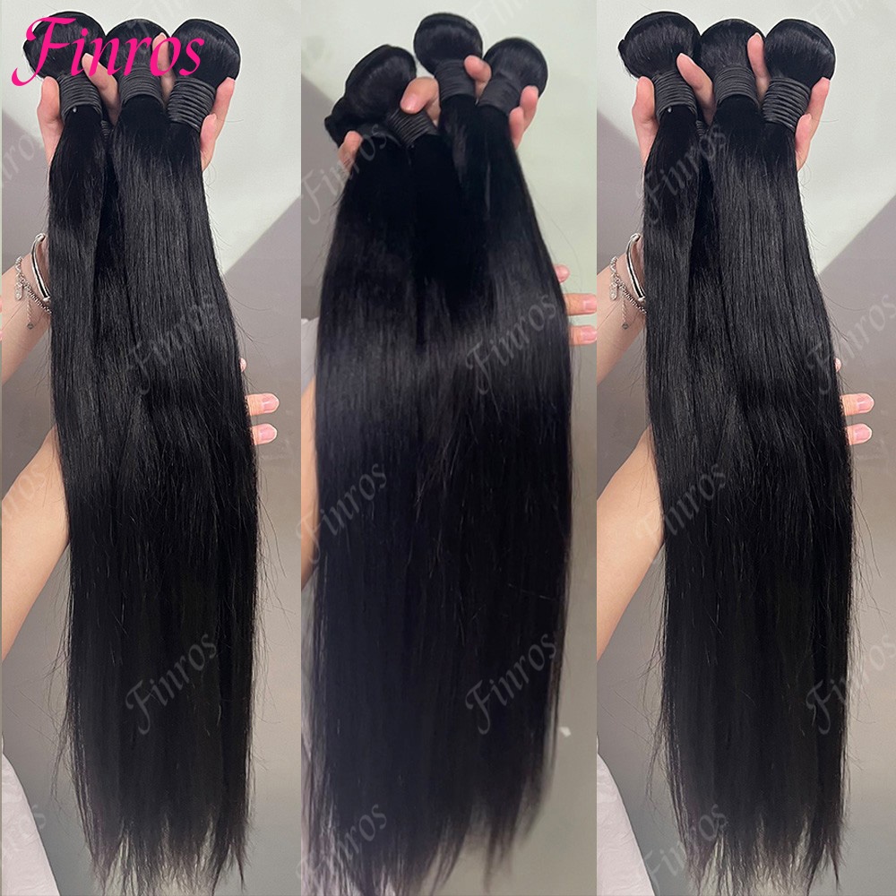 Finros Human Hair Bundles Bone - Sewing Technology review and price