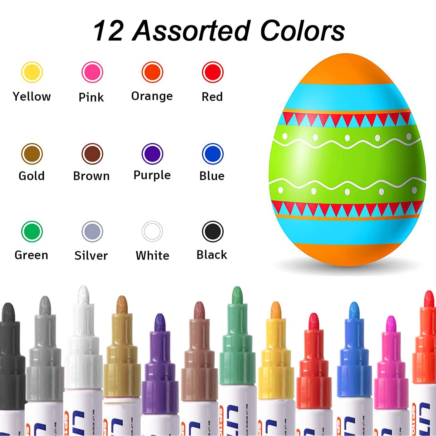 3mm Colorful 12 Colors Permane - Fabric Marking Pen review and price