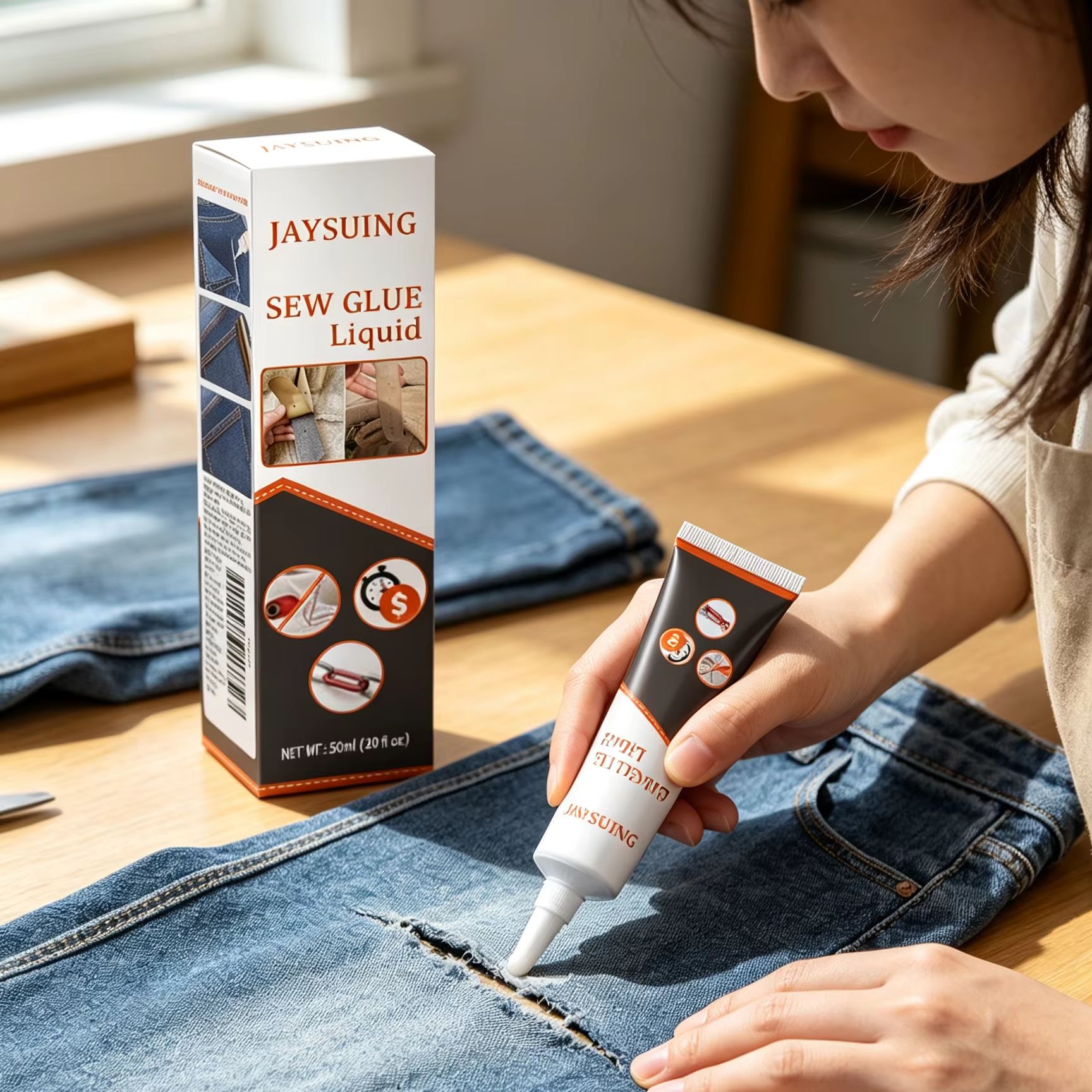 Jaysuing Sewing Glue Clothing  - Sewing Repair review and price