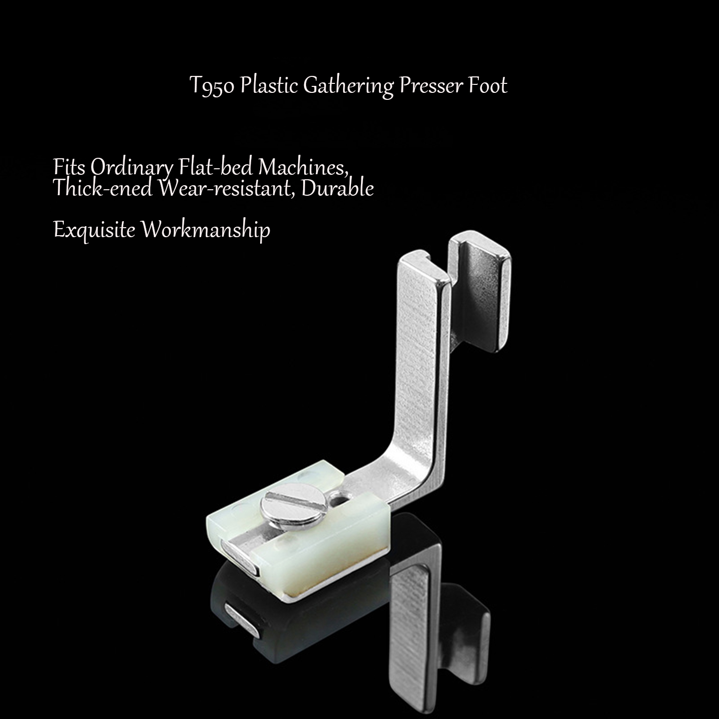 T950 Teflon Plastic Gathering  - Textile Sewing Machines review and price