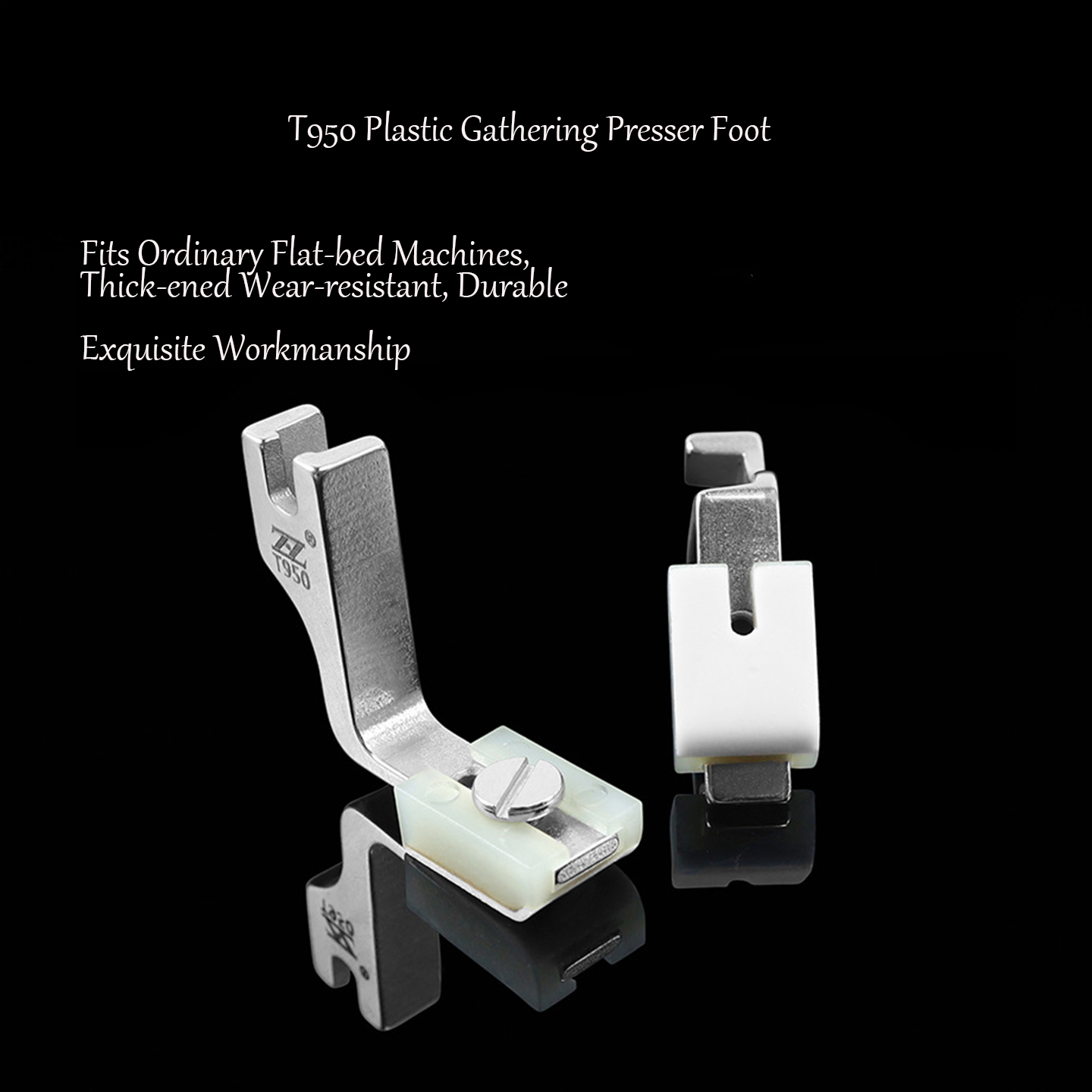 T950 Teflon Plastic Gathering  - Textile Sewing Machines review and price
