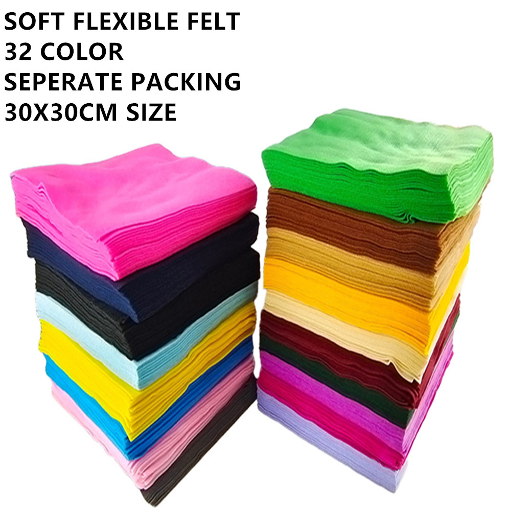 Coloured Felt Fabric Sheets fo - Is Sewing A Textile Craft review and price