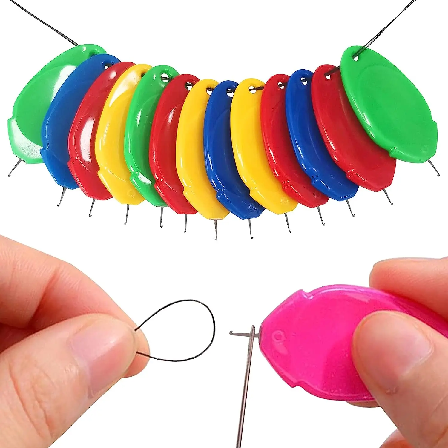 6Pcs Needle Threader Stitch In - Needle Threader Tool review and price